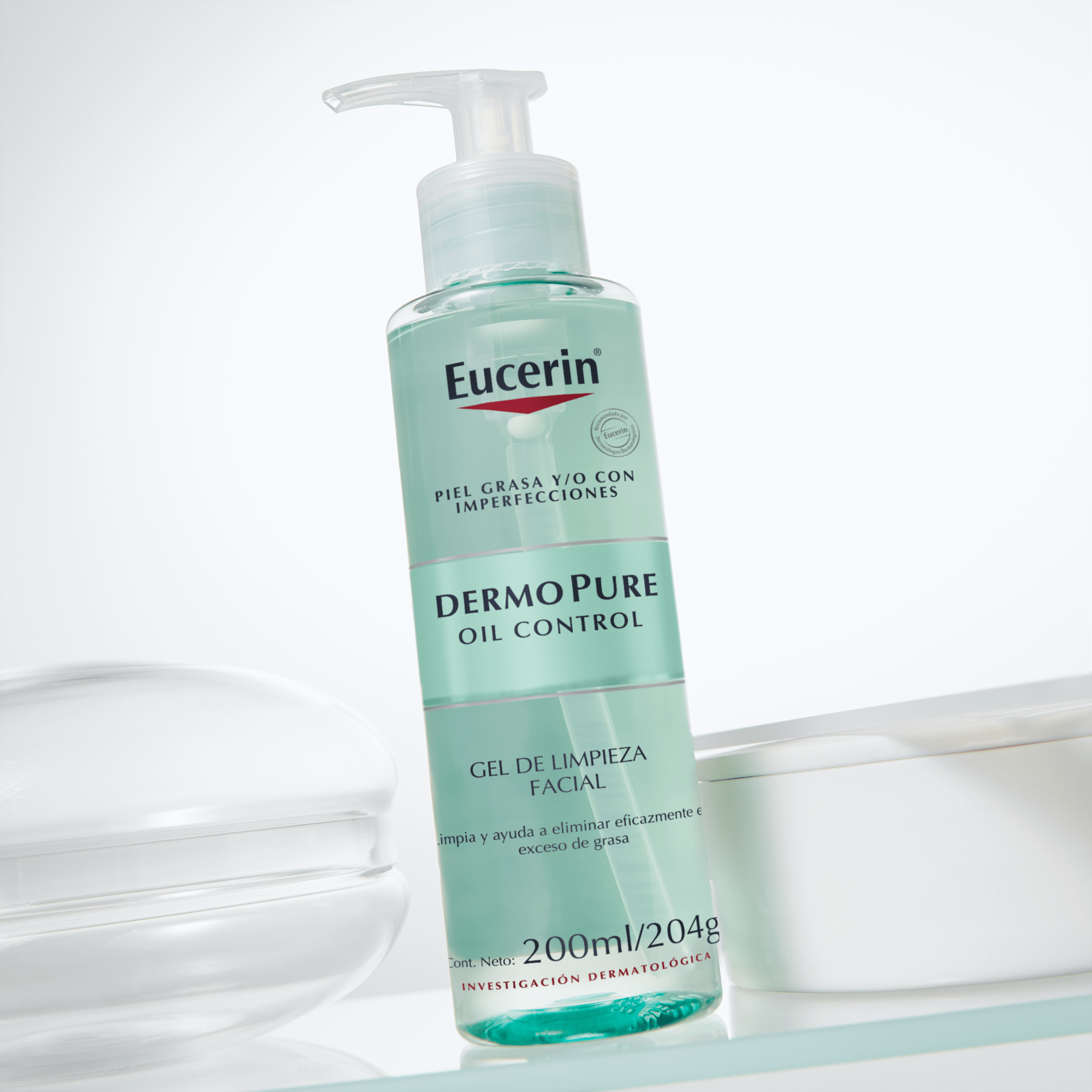 DermoPURE Gel Limpiador Facial Piel Grasa Eucerin Colombia